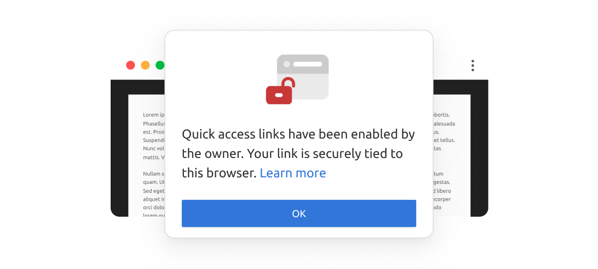 无需受信任的收件人登录即可共享文件